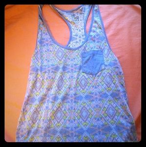 Patterned pacsun tank
